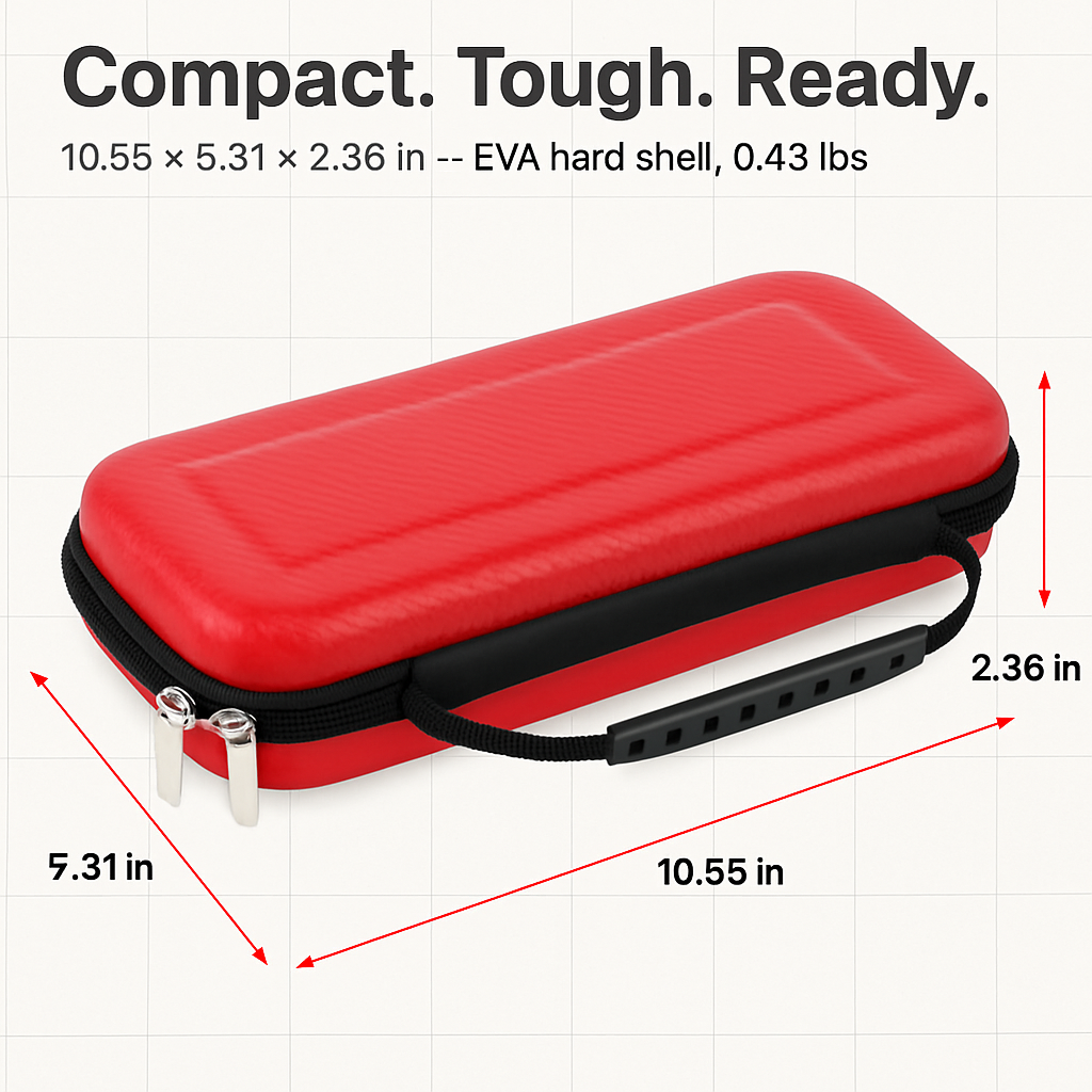 Carry Case for Nintendo Switch - Travel Protective Case