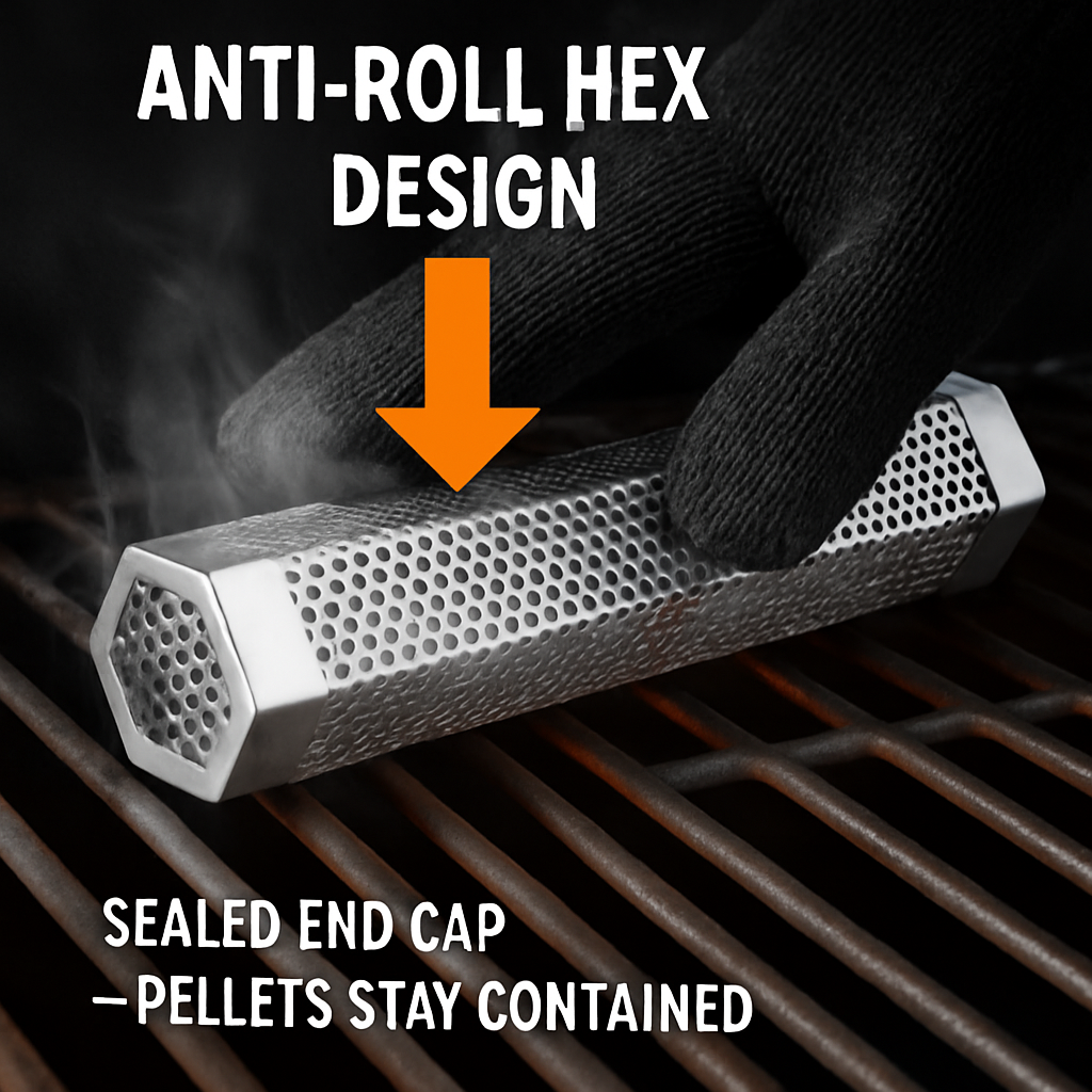 Pellet Smoker Tube for Grills and Smokers