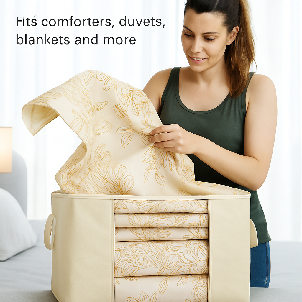 Clothes Storage Bag with Clear Window for Closet