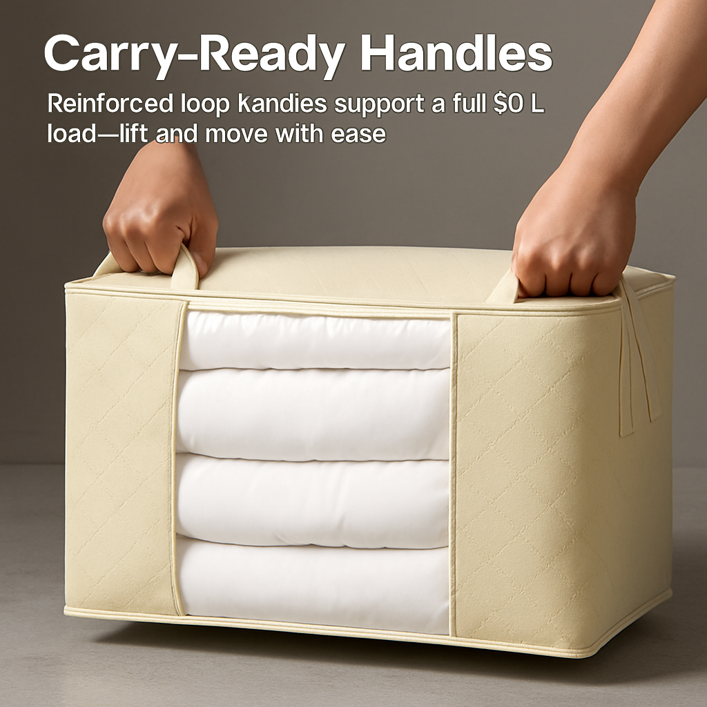 Clothes Storage Bag with Clear Window for Closet