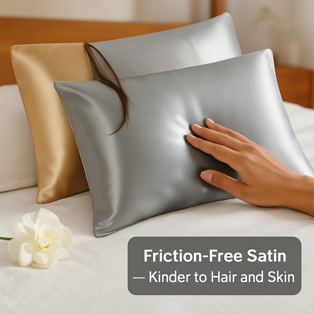 Soft Silky Satin Pillow Case for Hair and Skin