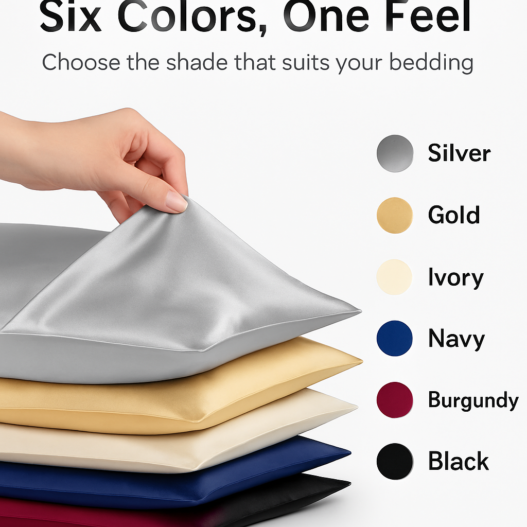Soft Silky Satin Pillow Case for Hair and Skin