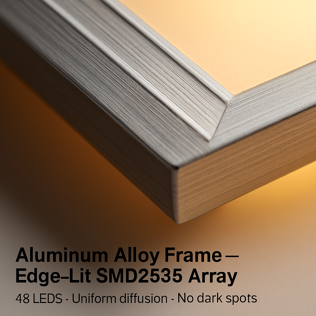 LED Panel Light for Ceiling Grids - Slim & Modern