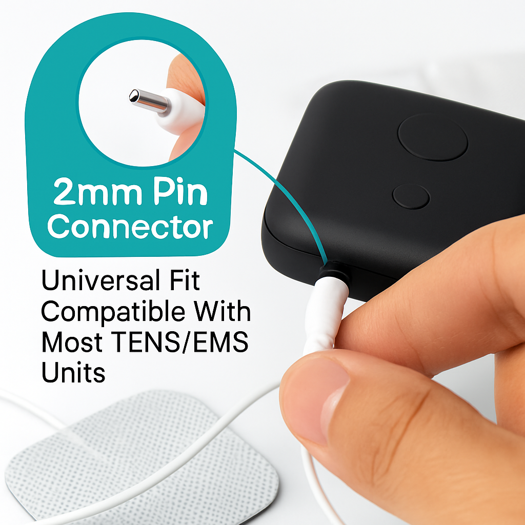 Self-Adhesive Reusable Electrode Pads for TENS/EMS