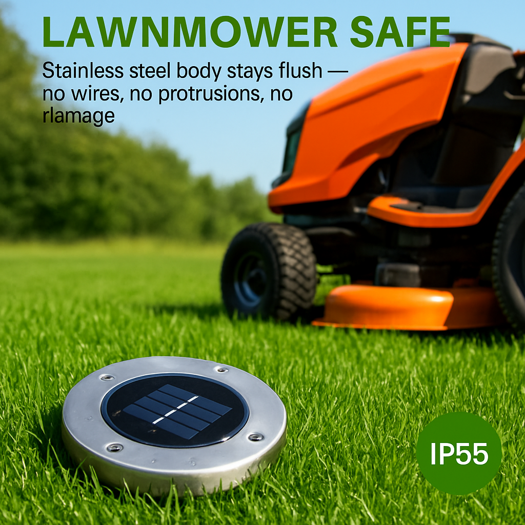 Solar Ground Light for Path and Lawn Outdoor