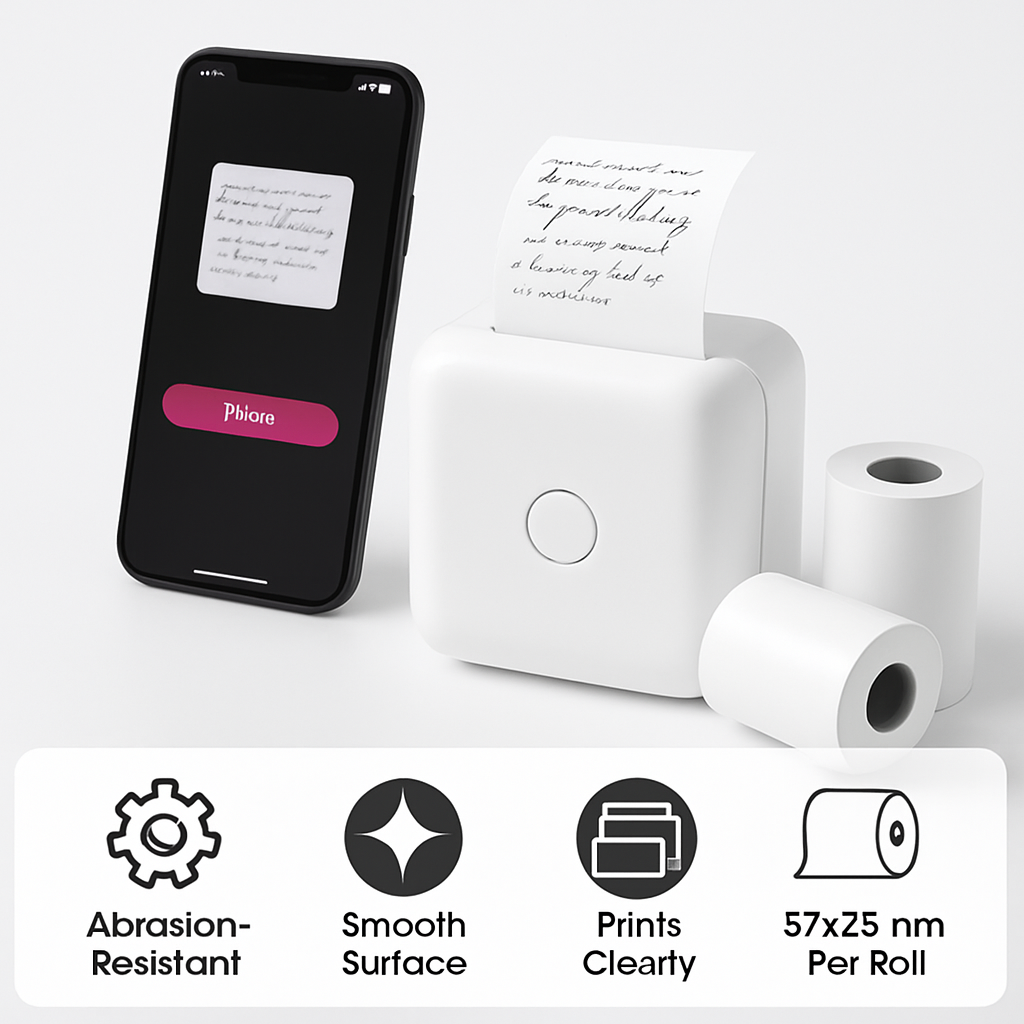 Mini Thermal Printing Paper Plate for Portable Printers