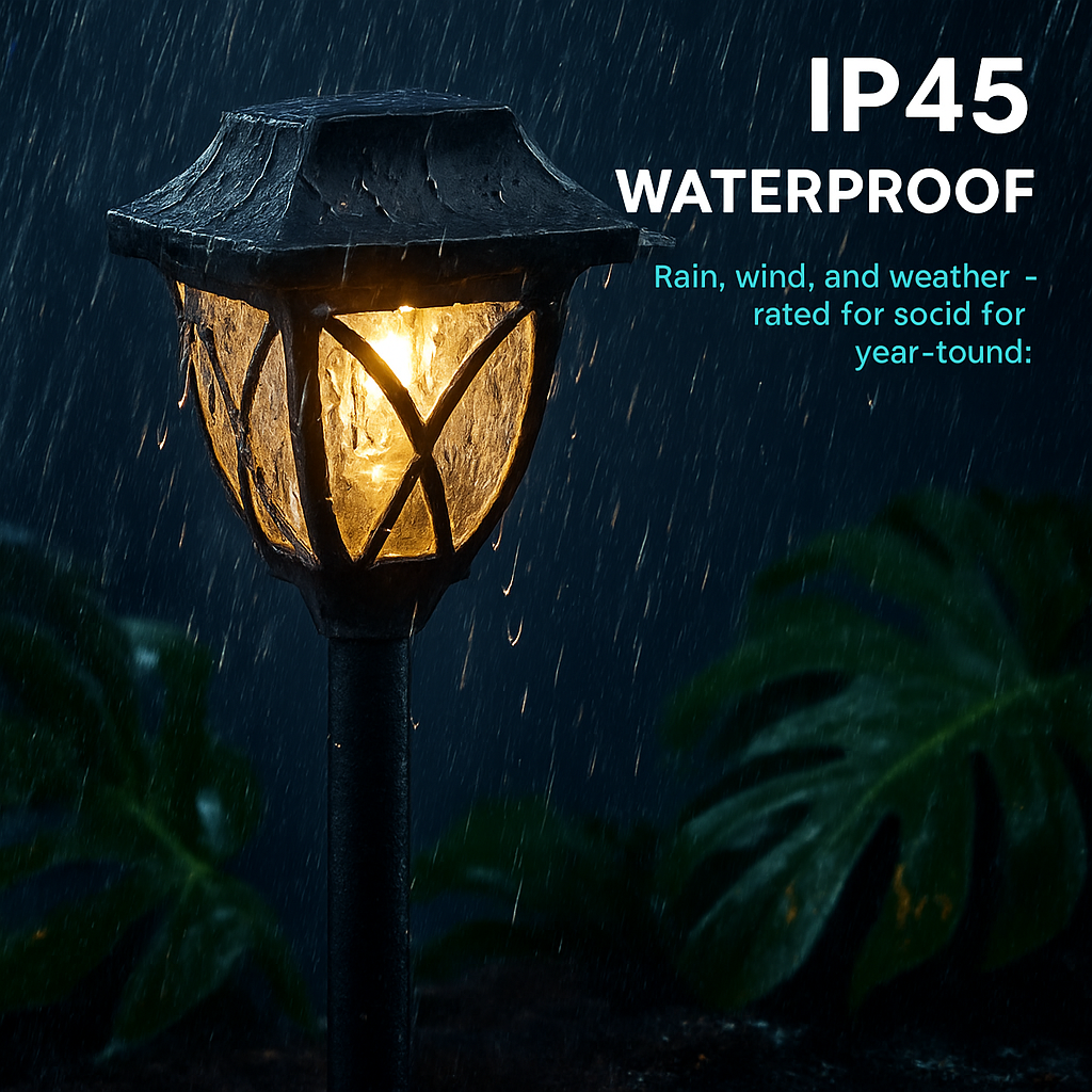 Solar Powered Stake Light for Garden, Pathway & Patio