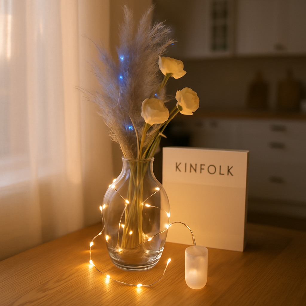 Copper-Wire String Lights for Home Decor