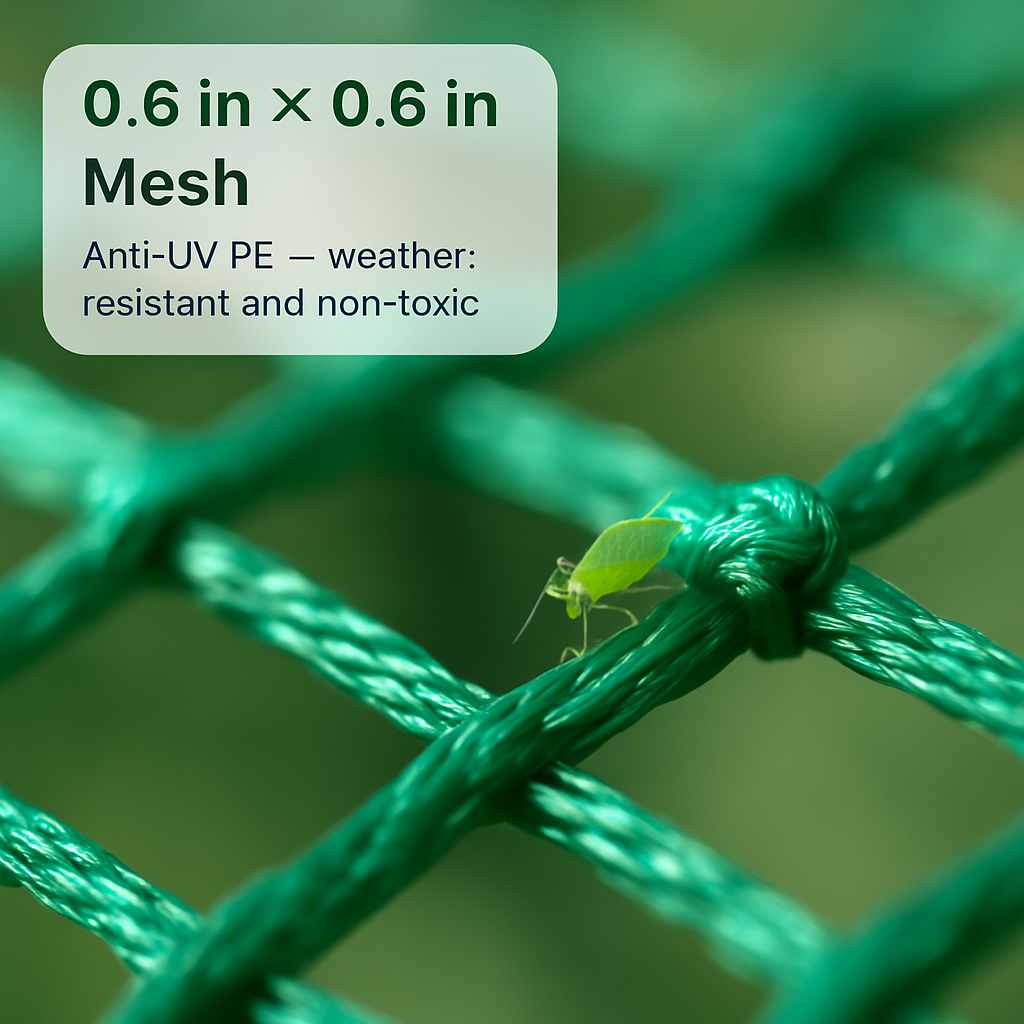 Garden Netting for Plants and Crops to Protect from Birds