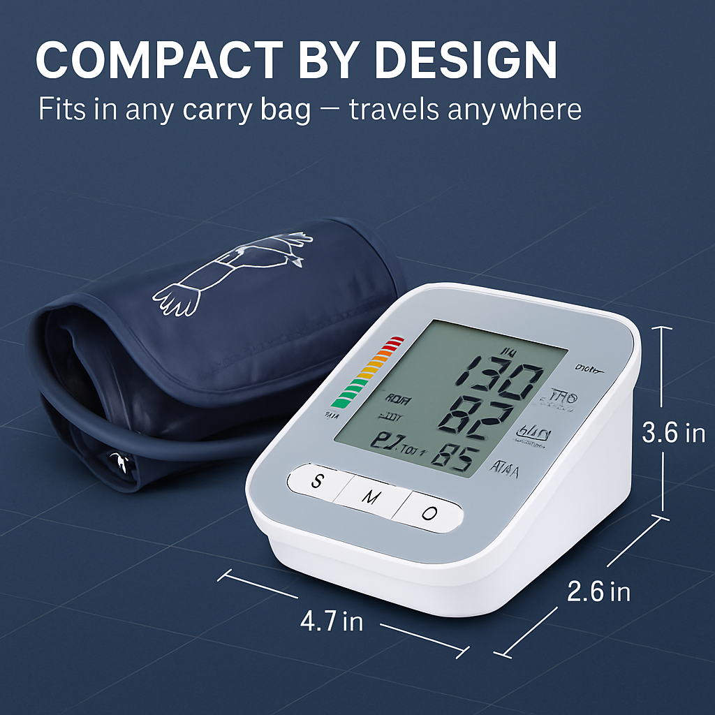 Arm Blood Pressure Monitor with Voice Broadcast