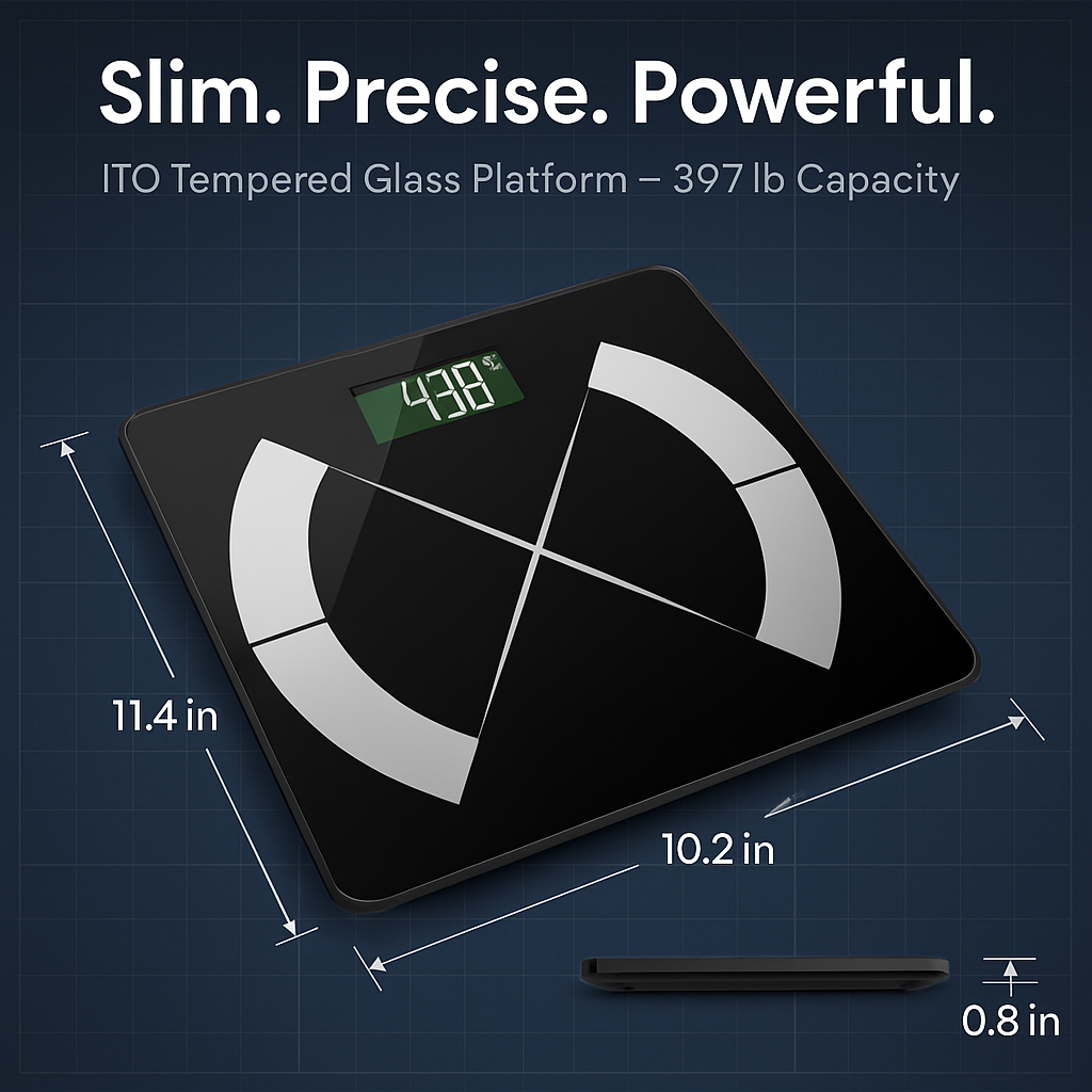 Body Composition Scale for Home Health Tracking