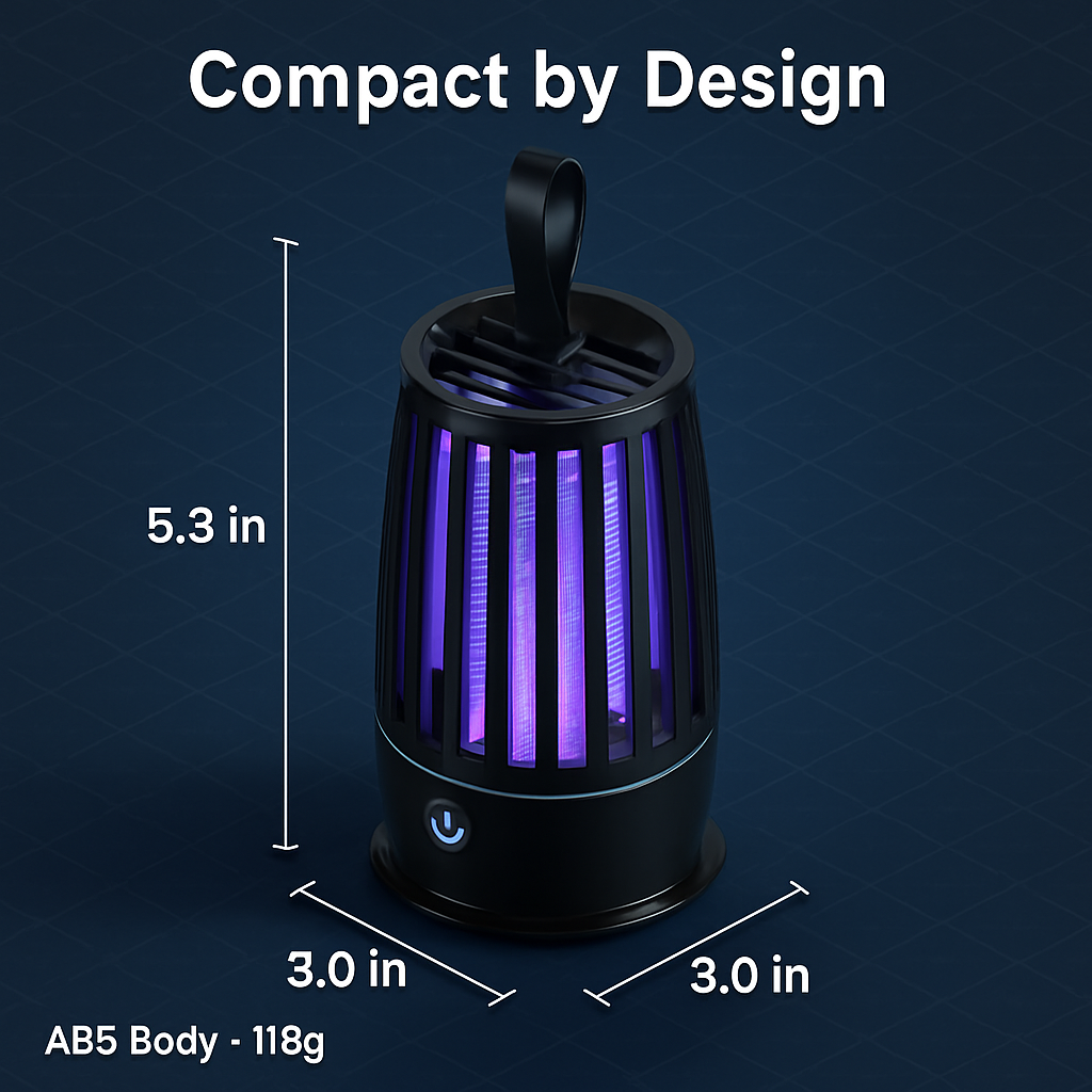 Mosquito Killer Lamp with Night Light, Rechargeable