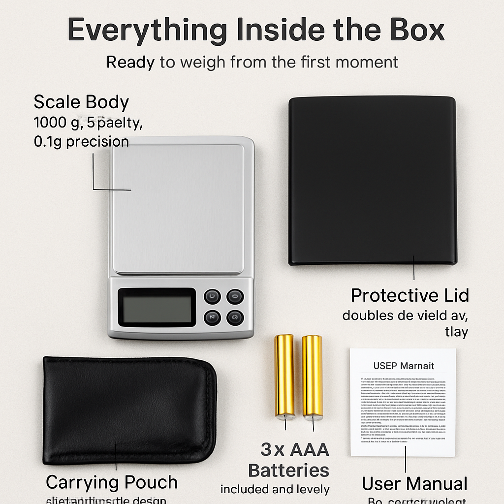 Digital Kitchen Scale for Accurate Home Weighing