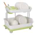 2-Tier Dish Drying Rack for Kitchen Counter