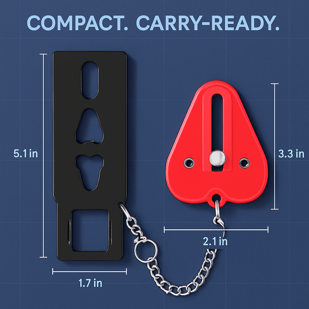 Door Lock Security Travel Lock for Hotels and Apartments