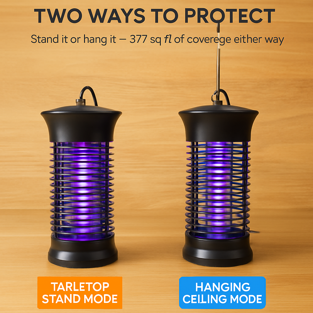 Electric Bug Zapper Mosquito Killer UV Lamp