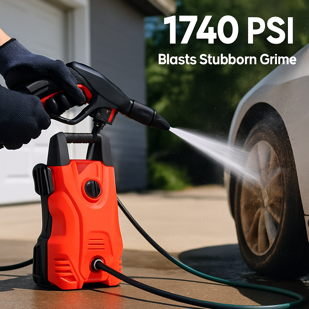 Electric High Pressure Washer for Home and Cars