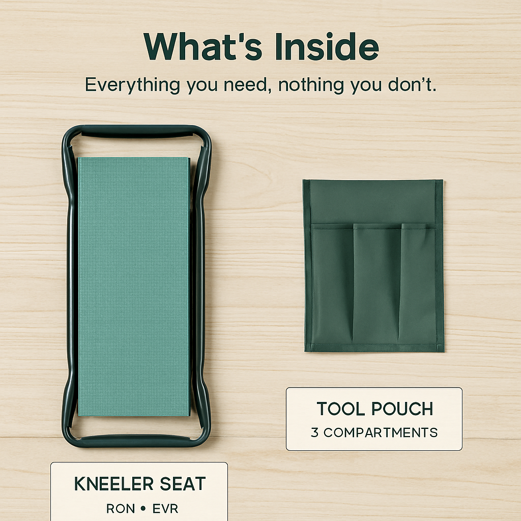 Foldable Garden Kneeler Seat – Comfortable Work Stand
