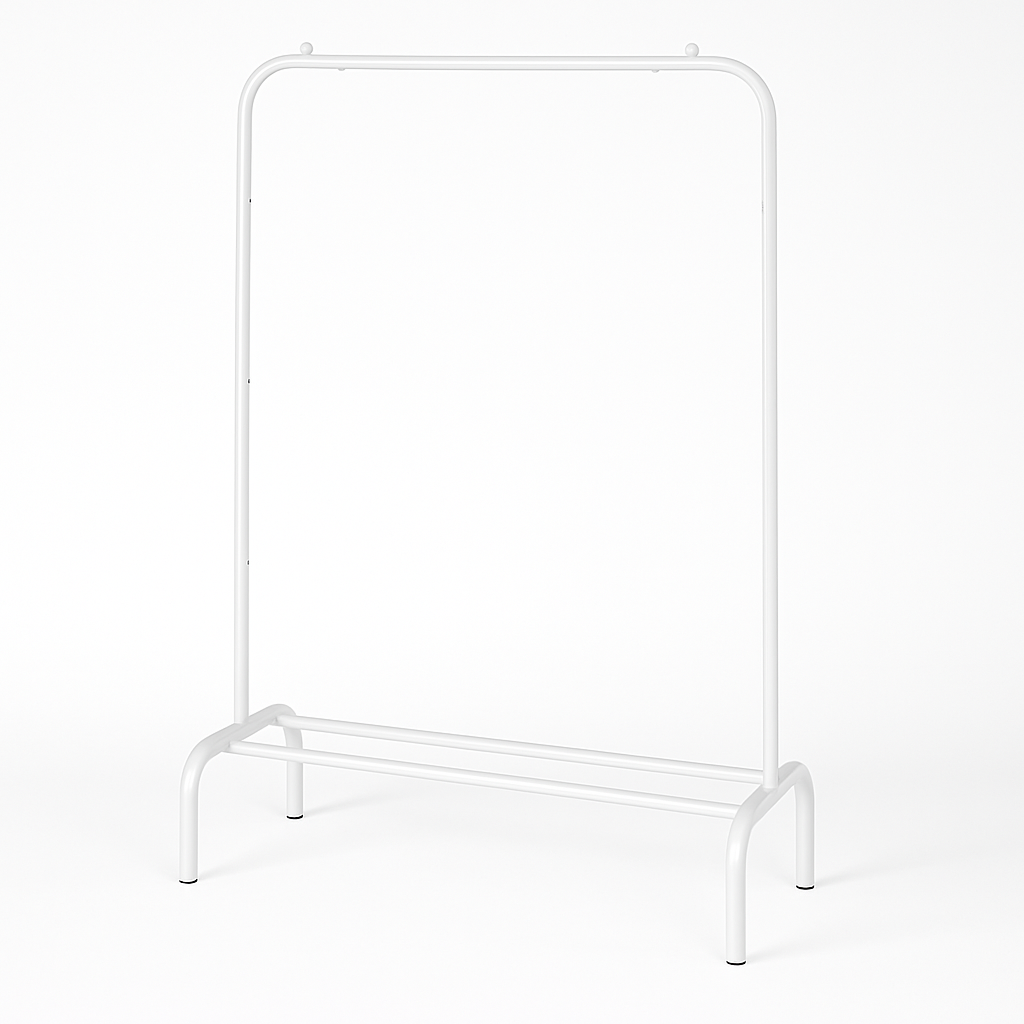 Freestanding Garment Rack for Home and Dormitory Storage