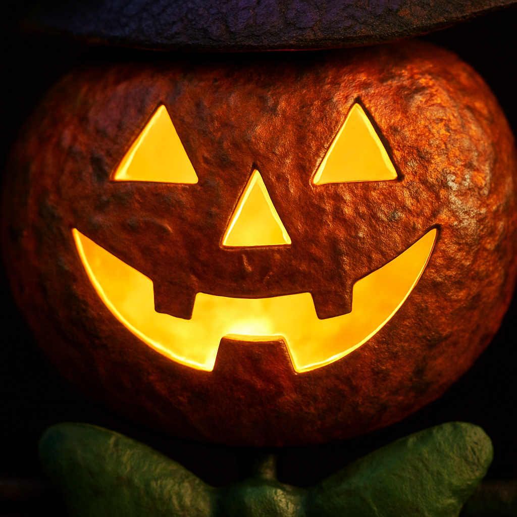 Scarecrow Shape Halloween Decoration Light for Garden
