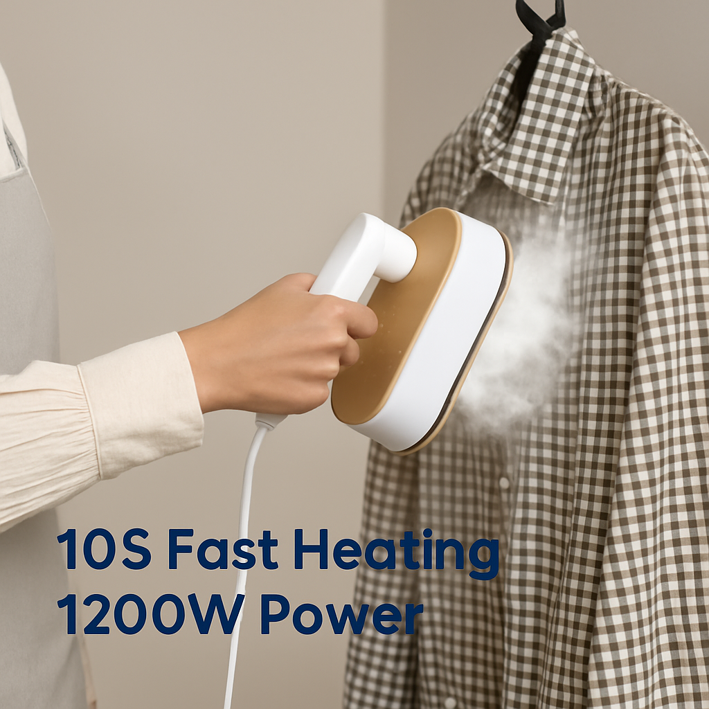 Handheld Steamer with 180° Rotatable Handle