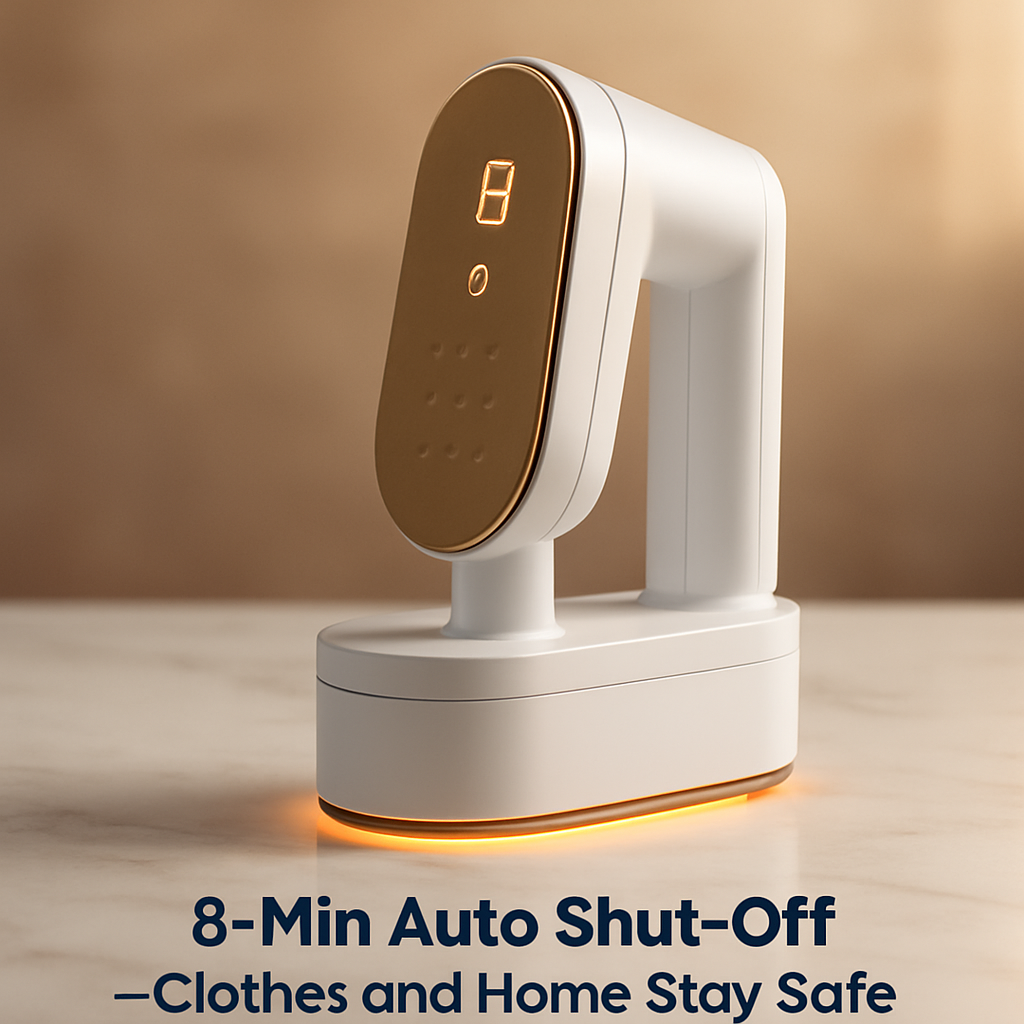 Handheld Steamer with 180° Rotatable Handle