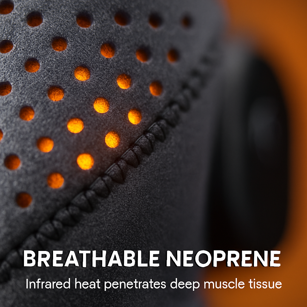 Cordless Heated Shoulder Wrap Massager for Relief
