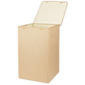 Foldable Laundry Hampers with Lid, Handles & Storage