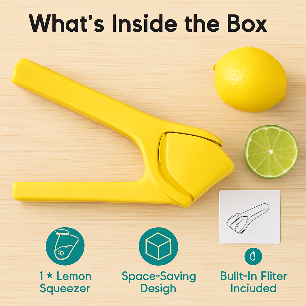 Lemon Squeezer Fold Flat Design 2-Hand Pivot