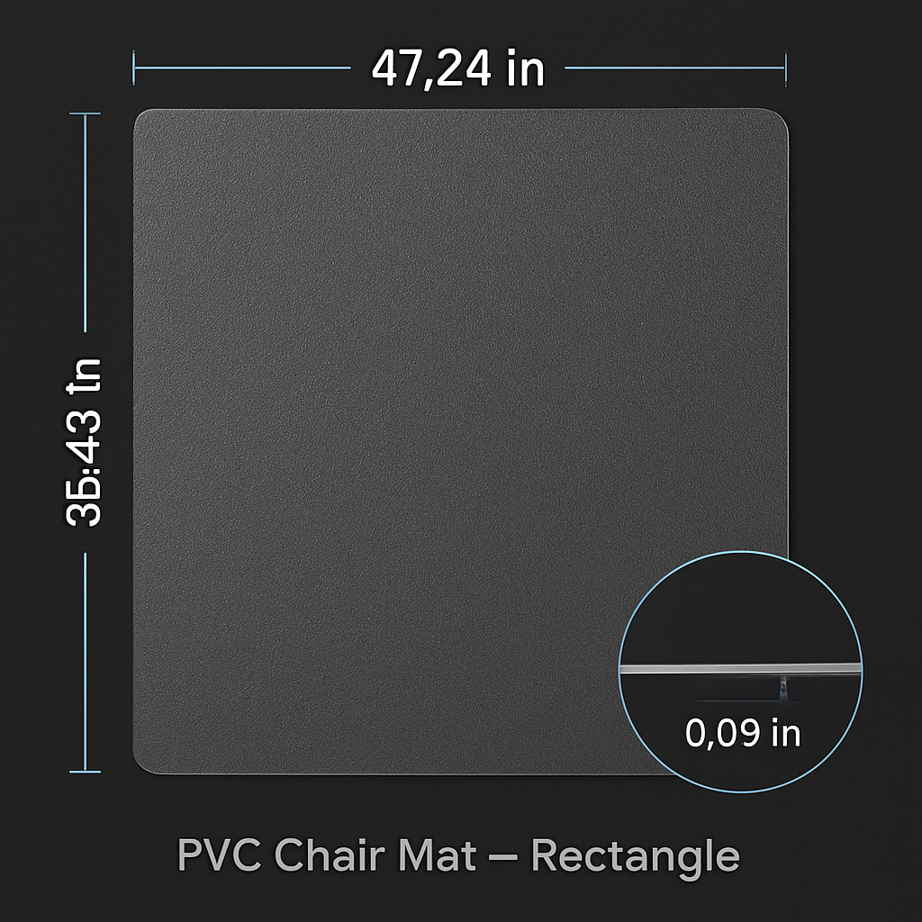 Chair Desk Floor Mat for Hardwood Floors