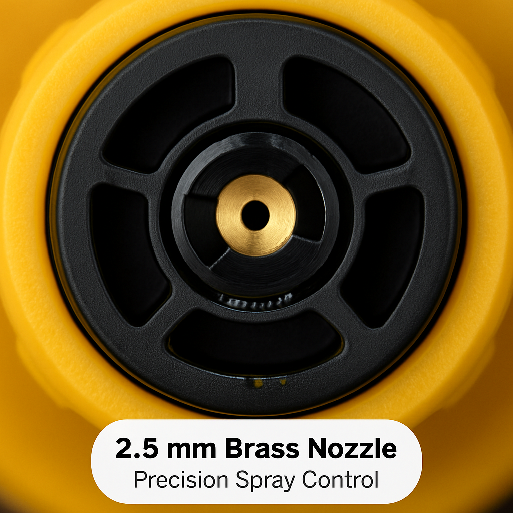 Paint Sprayer with Adjustable Flow and Spray Patterns