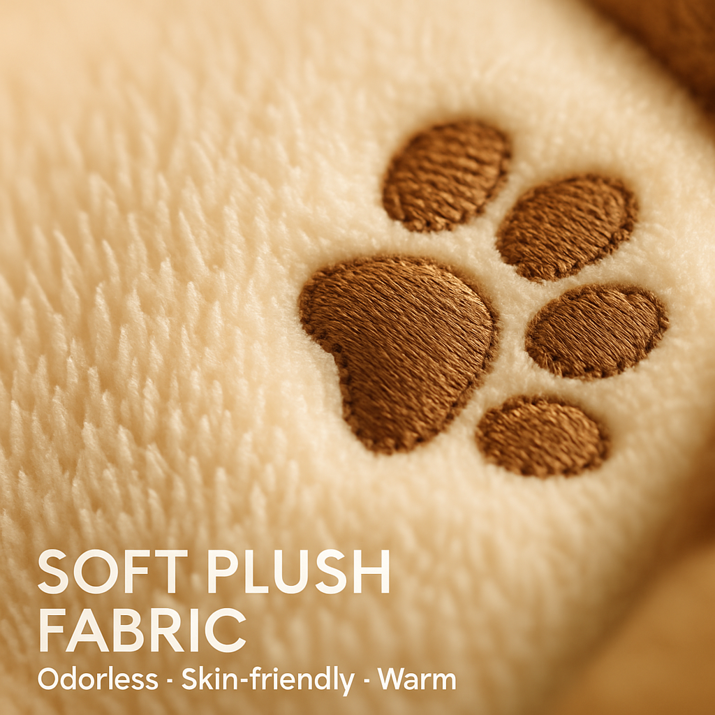 Dog Bed with Soft Fleece Cushion - Cozy & Secure Rest
