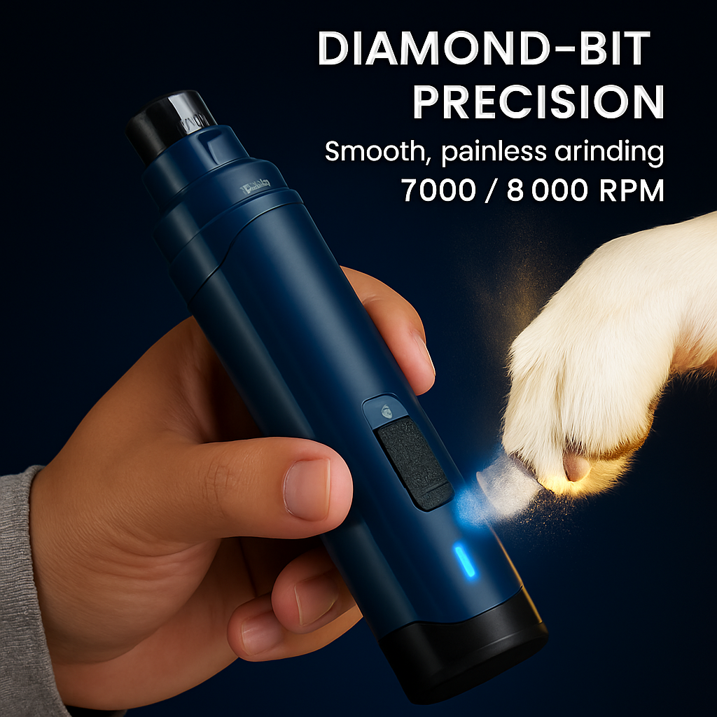 Nail Grinder with Adjustable Dual Speeds