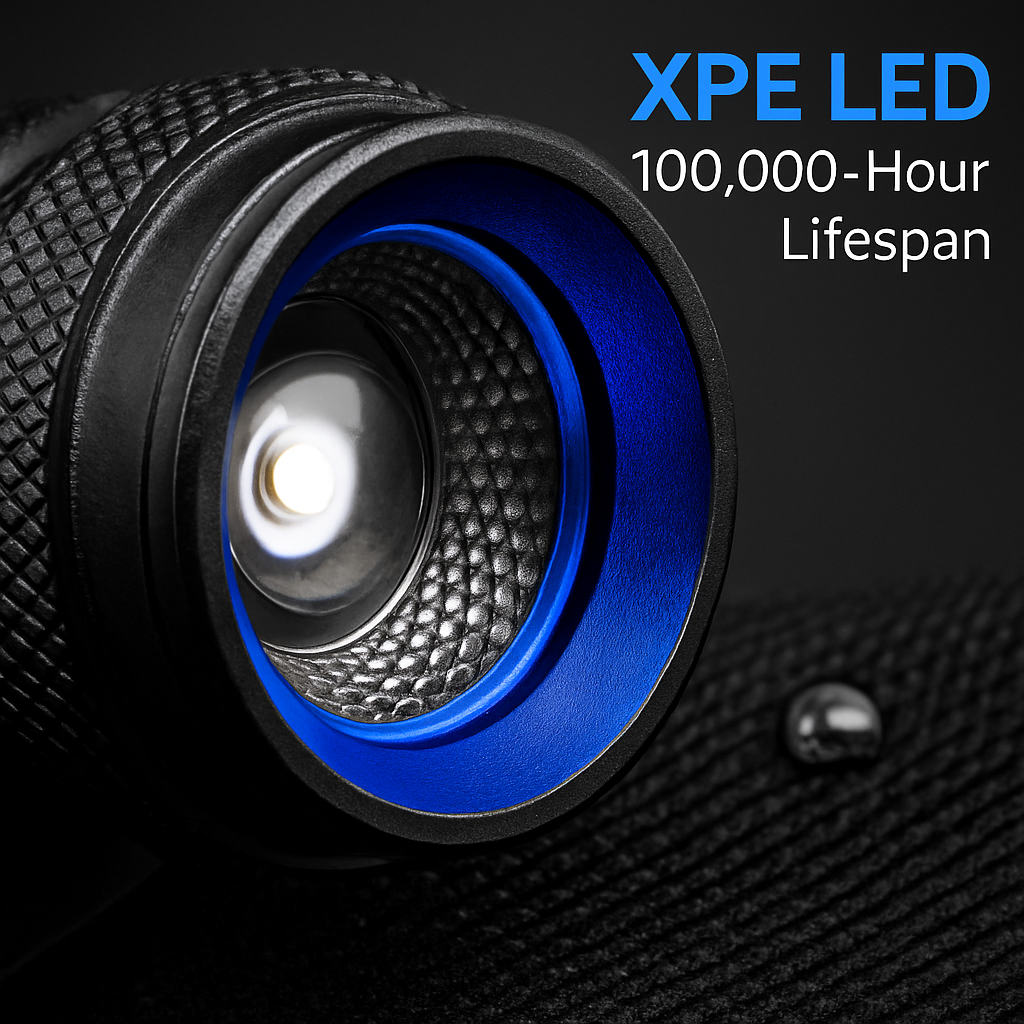 Headlamp with Zoomable Focus for Outdoor Adventures