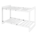 2-Tier Under Sink Organizer with Extendable Shelves