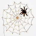 Spider Web Light with Hairy Spider - 3.28ft Decor