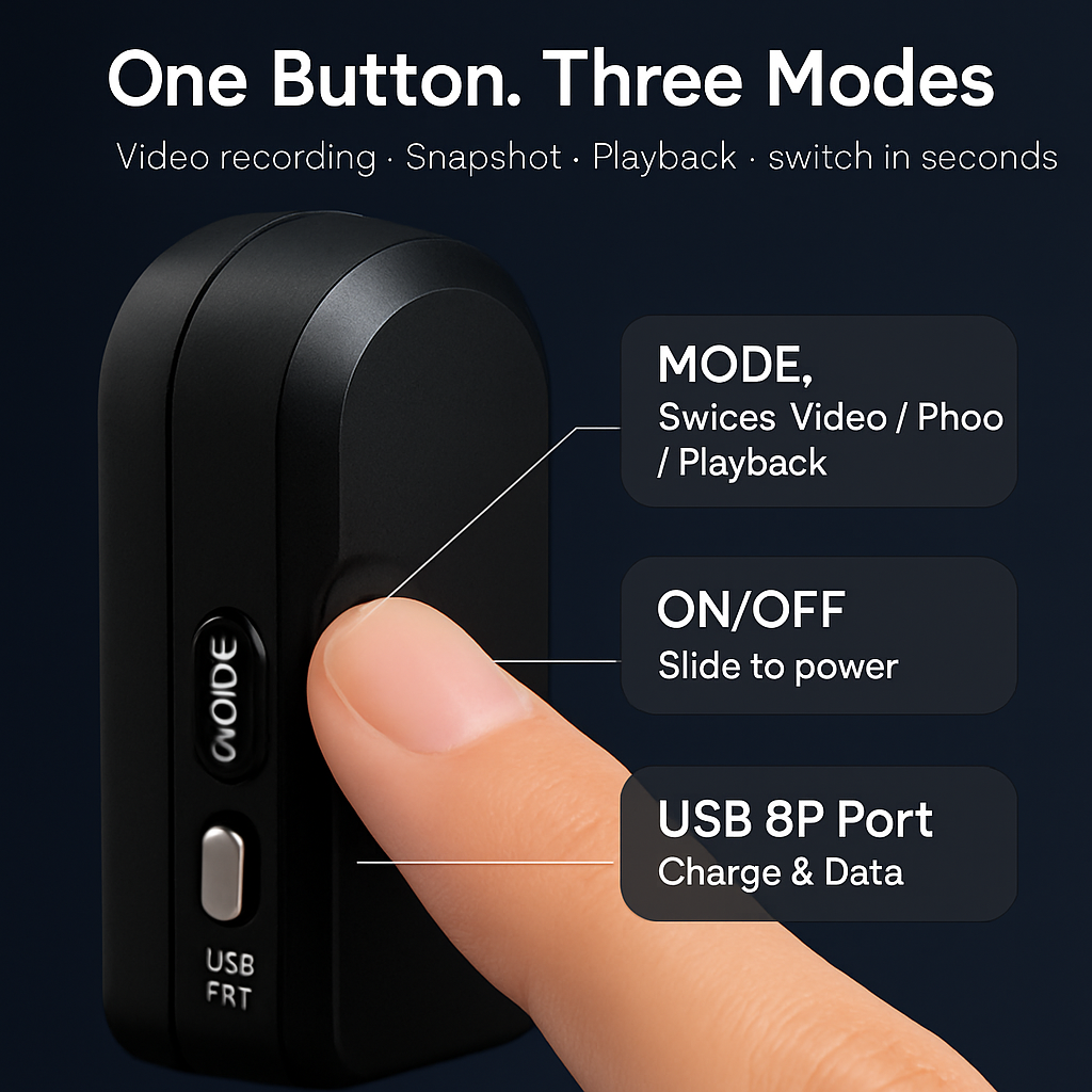Mini WiFi Camera for Discreet Home Surveillance