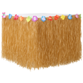 Grass Table Skirt - Tropical Luau Decor for Tables
