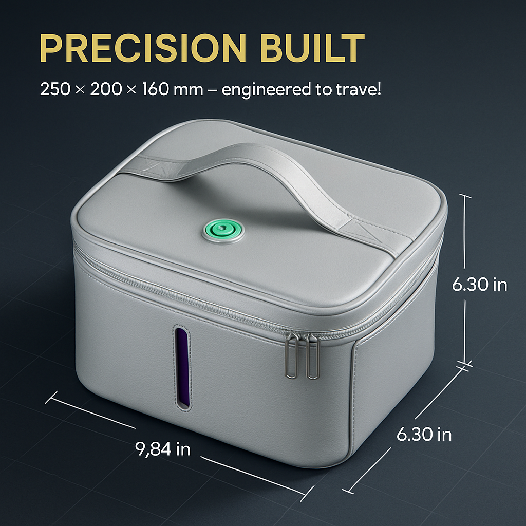 UV Disinfection Bag: Compact Sanitizer for Quick Cleaning