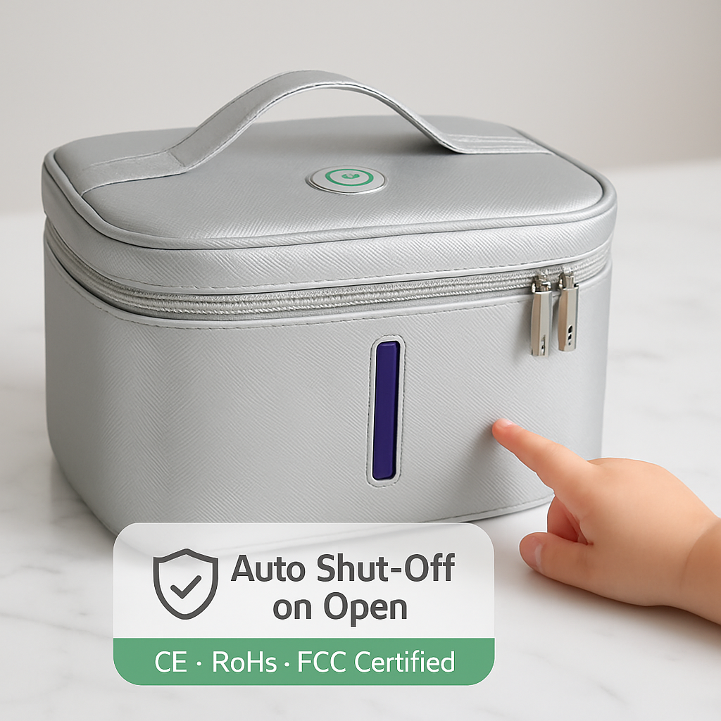 UV Disinfection Bag: Compact Sanitizer for Quick Cleaning