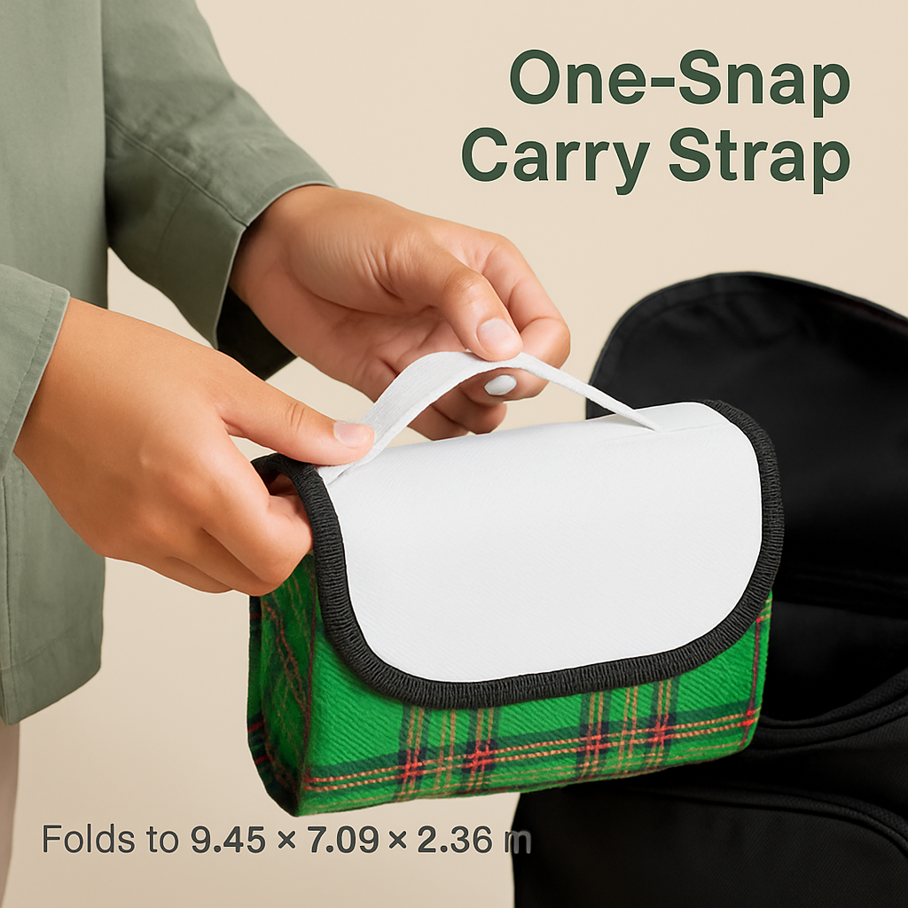 Waterproof Picnic Blanket - Foldable & Easy to Carry