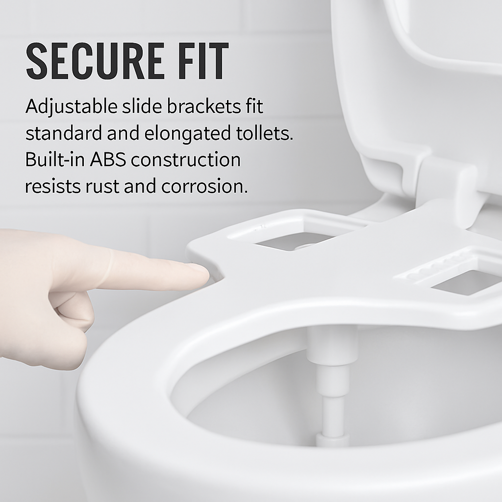 Fresh Water Spray Bidet: Non-Electric, Adjustable Pressure