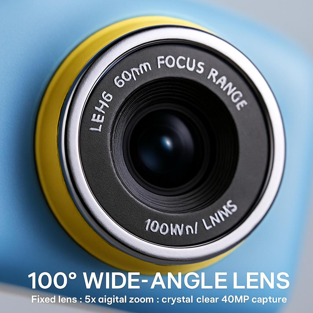 Kids Digital Camera with Flip Lens for Kids