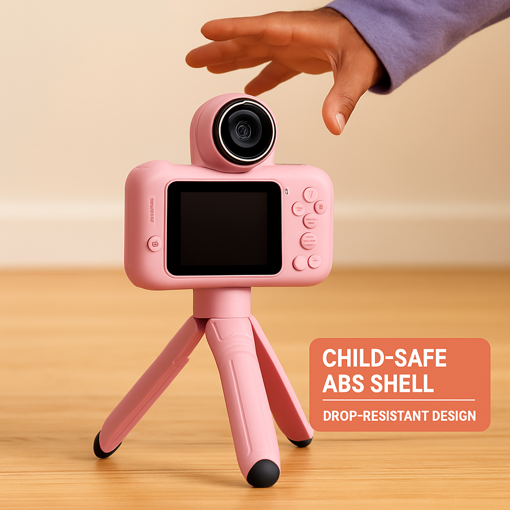Kids Digital Camera with Flip Lens for Kids
