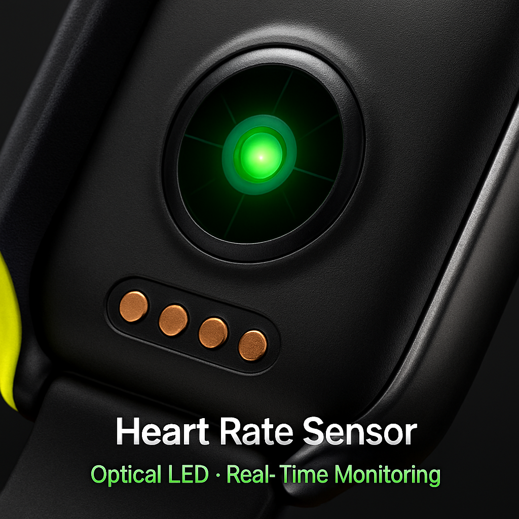 Smart Watch Fitness Tracker with Heart Rate Monitor