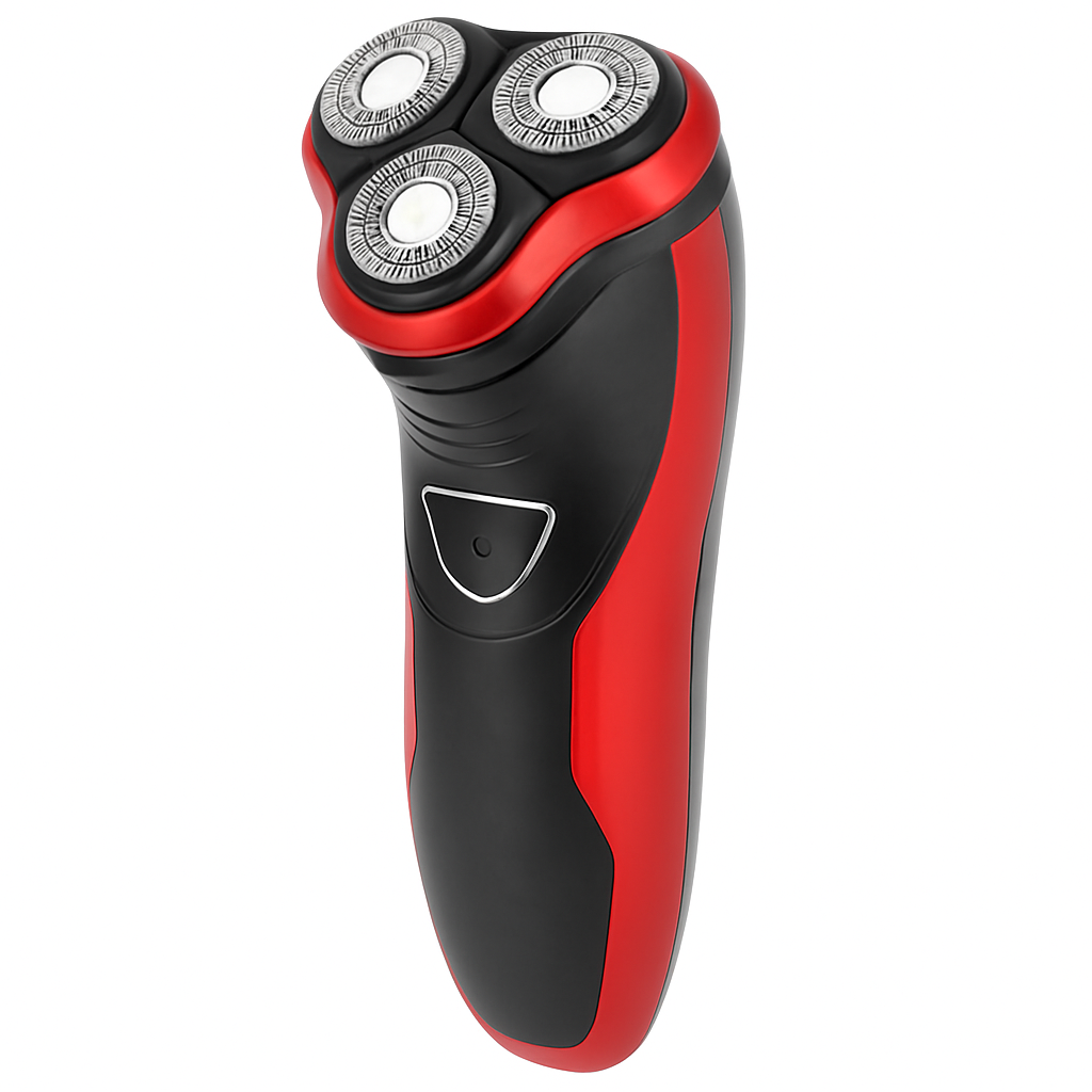 Electric Shaver with 3D Floating Heads and Pop-Up Trimmer