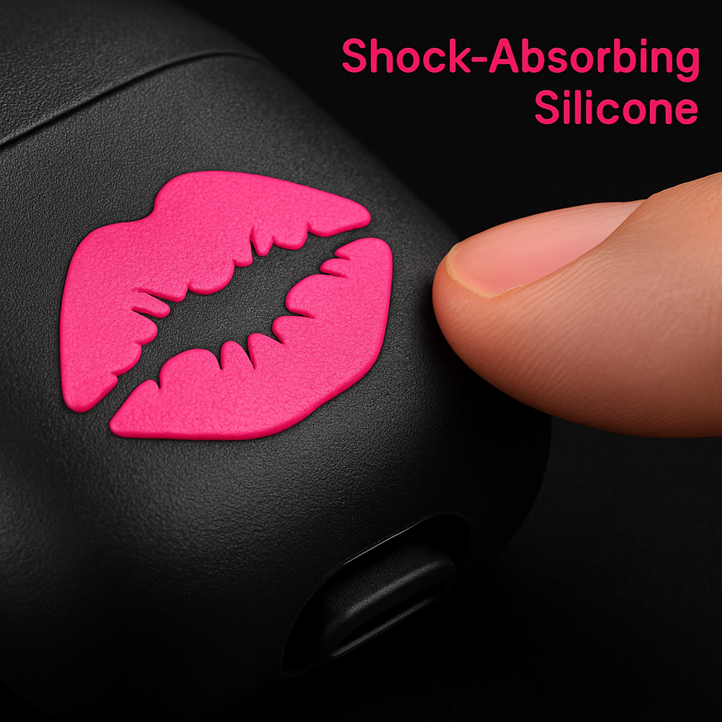 Case with Silicone Cover, Strap and Ear Hooks