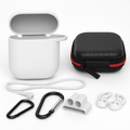 Case with Silicone Cover, Strap and Ear Hooks