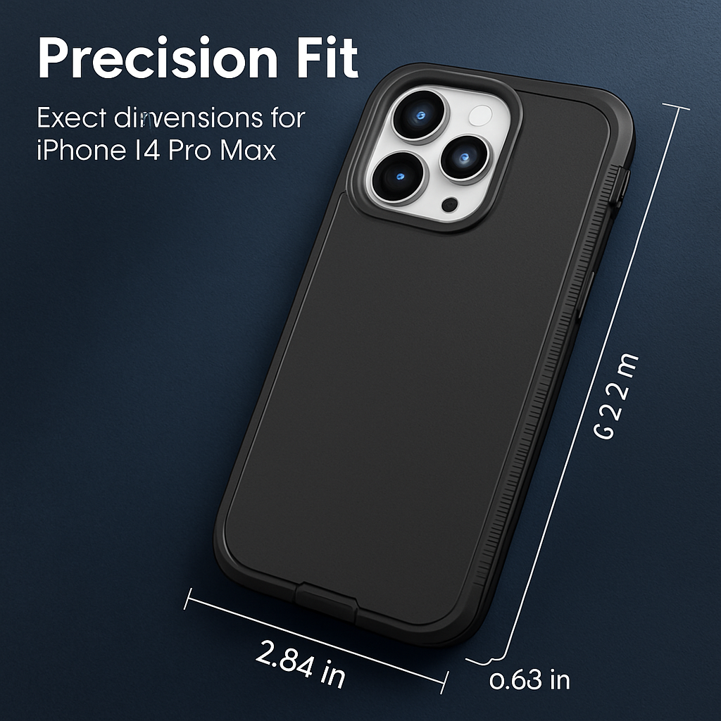 Shockproof Phone Case: All-Round Protection with Belt Clip