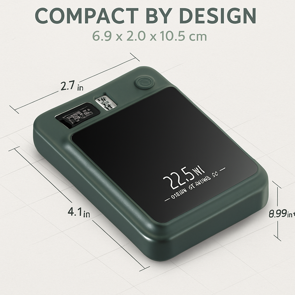 2-in-1 Magnetic Wireless Power Bank for iPhone